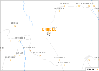 map of Caboco