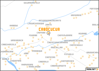 map of Cabo Cúcua