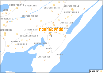 map of Cabo Daropa