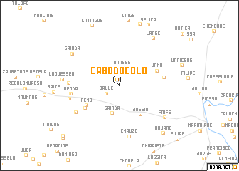 map of Cabo Docolo