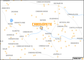 map of Cabo Dorete