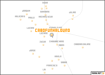 map of Cabo Funhalouro
