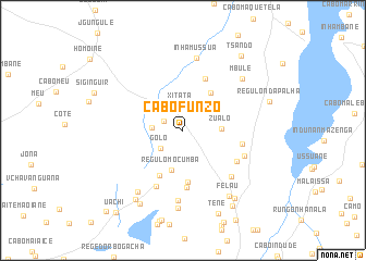 map of Cabo Funzo