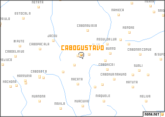 map of Cabo Gustavo