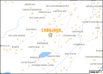 map of Cabo Jago