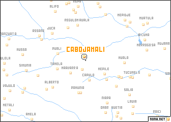 map of Cabo Jamali