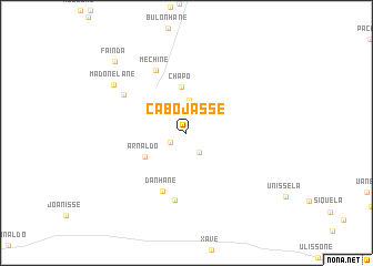 map of Cabo Jásse