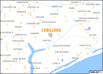 map of Cabo João