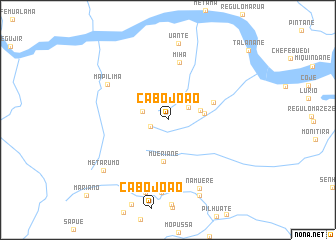 map of Cabo João