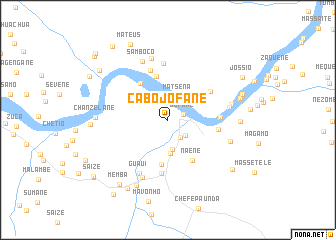 map of Cabo Jofane