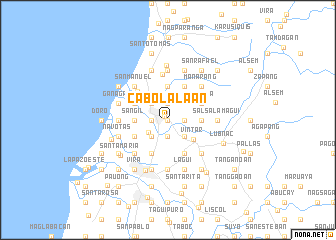 map of Cabolalaan