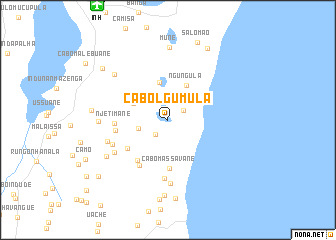 map of Cabo L. Gumula