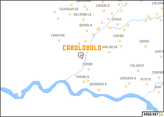 map of Cabolobolo