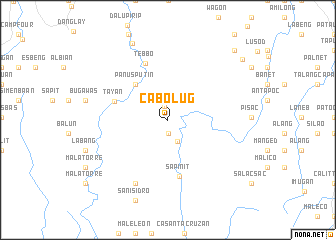 map of Cabolug