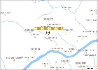 map of Cabo Macarribe