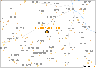 map of Cabo Machoco