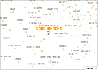 map of Cabo Mahache