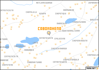 map of Cabo mahena