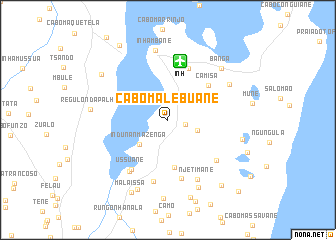 map of Cabo Malebuane