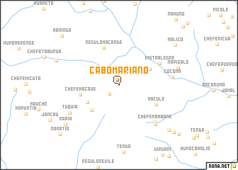 map of Cabo Mariano