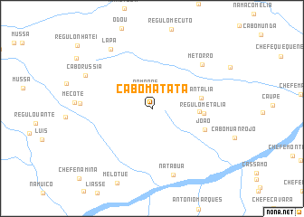 map of Cabo Matata