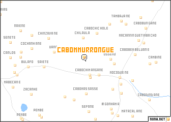 map of Cabo M. Murrongue