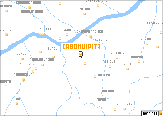 map of Cabo Muípita