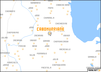 map of Cabo Murriane