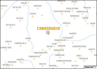 map of Cabo Nauaxa