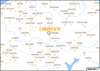 map of Caboncate