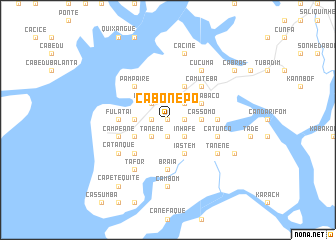 map of Cabonepo