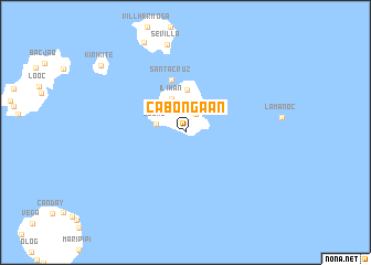 map of Cabonga-an