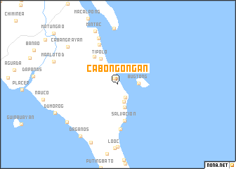 map of Cabongongan