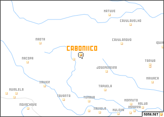 map of Cabo Niico