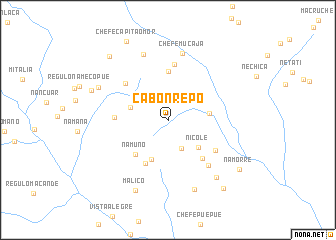 map of Cabo Nʼ Rêpo