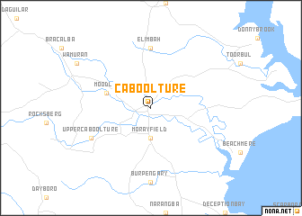 map of Caboolture