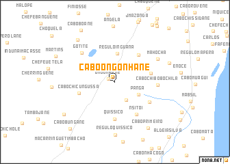 map of Cabo Ongonhane