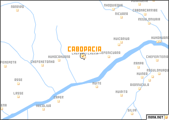 map of Cabo Pacia