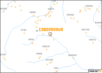 map of Cabo Paraua