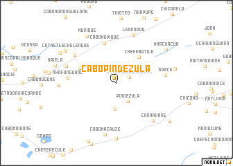 map of Cabo Pindezula