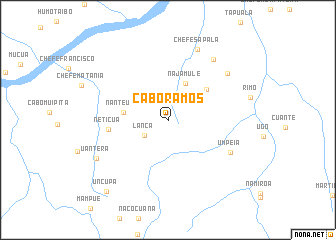 map of Cabo Ramos