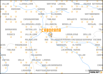 map of Caborana