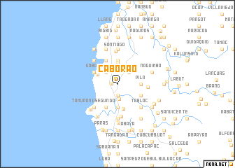 map of Caborao