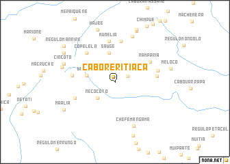 map of Cabo Reritiaca