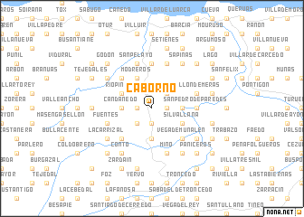 map of Caborno