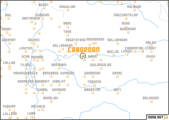 map of Caboroan