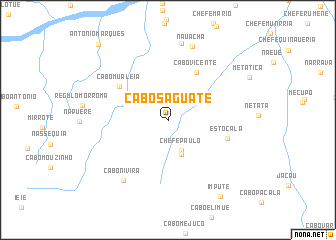 map of Cabo Saguate