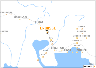 map of Cabosse