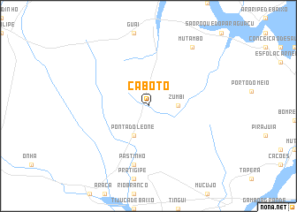 map of Cabotó