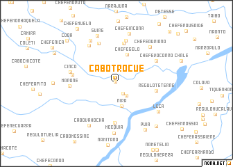 map of Cabo Trócuè